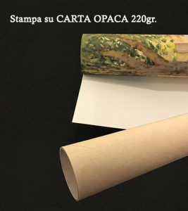 Stampa su carta opaca